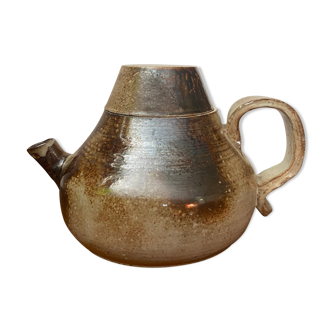 Vintage stoneware teapot