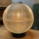 Patented Holophane glass prism ball 1950