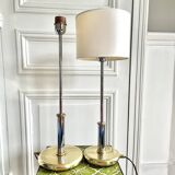 Chrome lamp base Italy 70/80