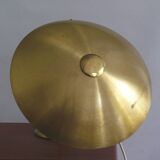Large brass table lamp, Egon Hillebrand, 1930s