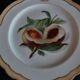 Plat assiette à talon porcelaine de Paris monogramme Ch. Pillivuyt XIXème