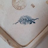 Ancienne assiette "nid" XIXe siècle