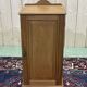 English bedside table in satin wood from the 1930s.