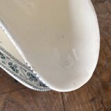 Choisy le roi "Champigny" iron clay sauceboats