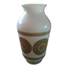 Vase vintage des années 70 en opaline