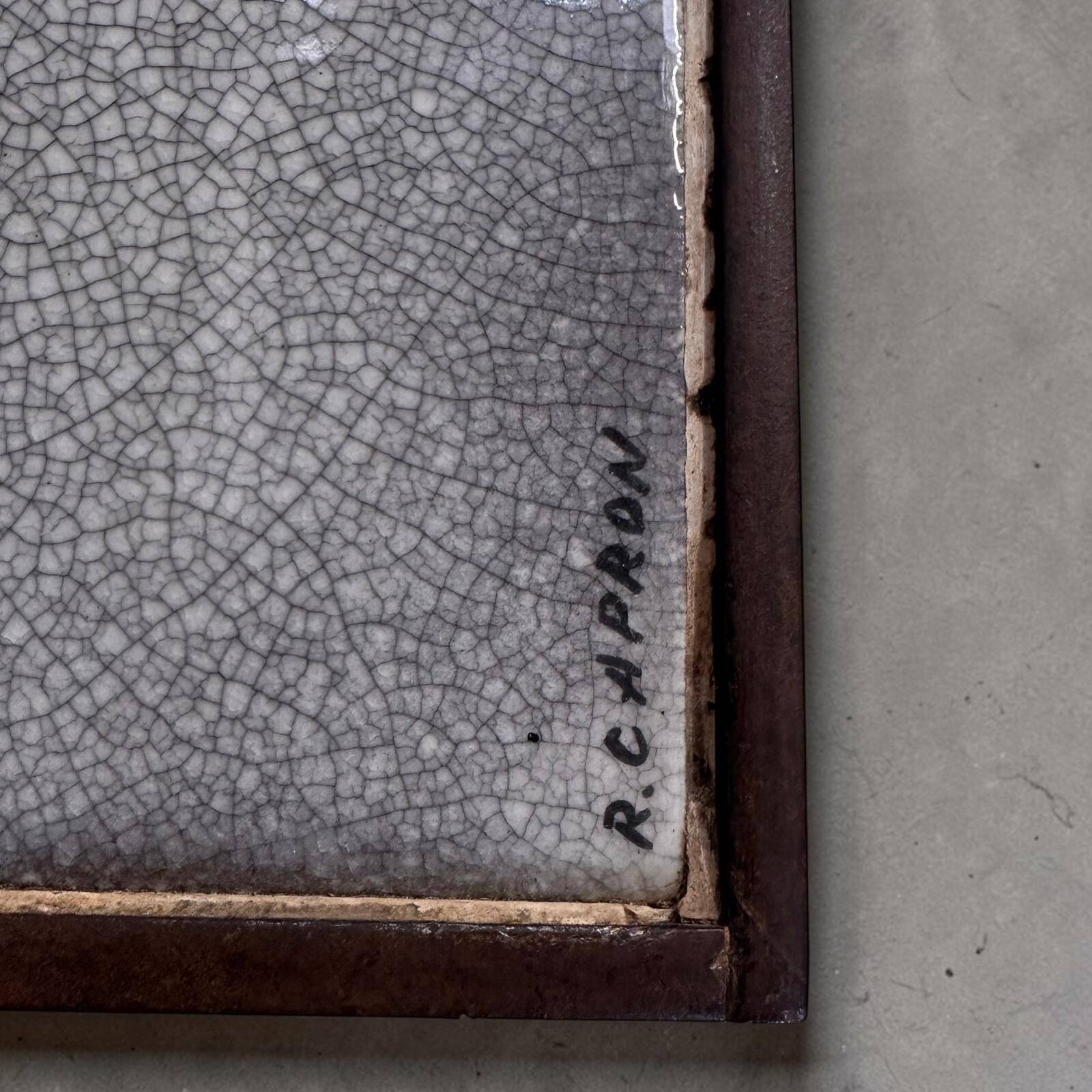 Ceramic coffee table by Roger Capron - Signed -