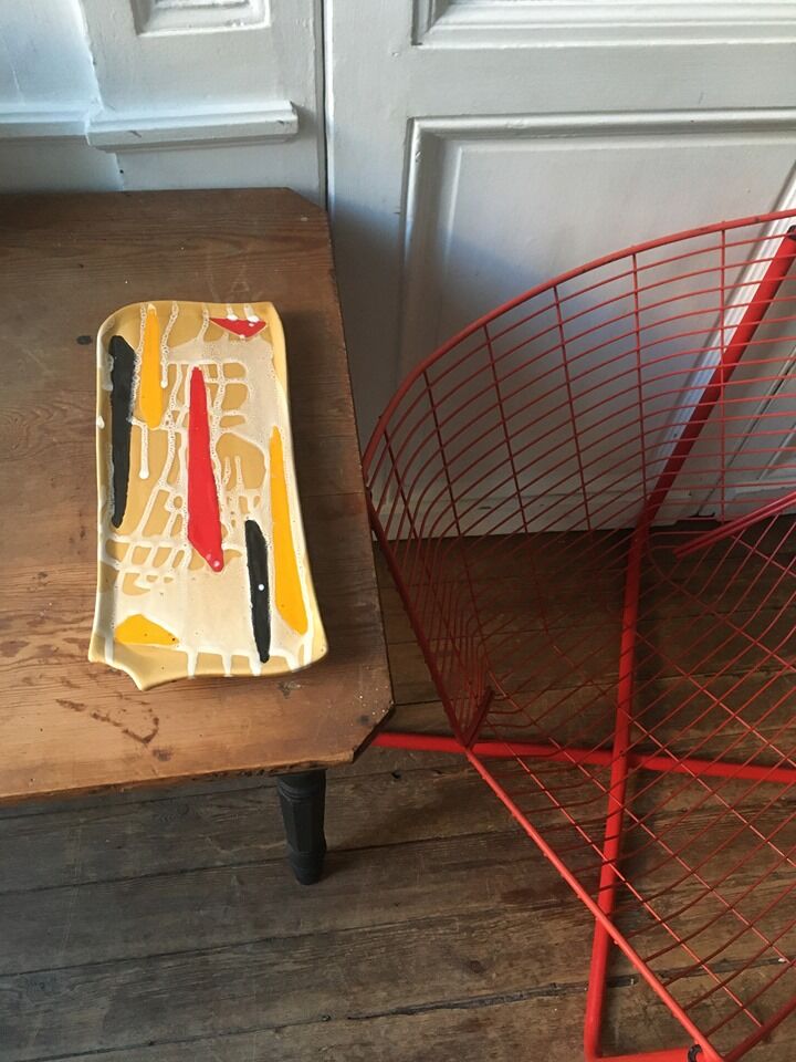 Vintage ceramic trinket bowl