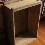 Wooden box storage furniture Germain