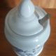 Olive pot decoration Blue moustiers in faience of Desvres GF Fourmaintraux