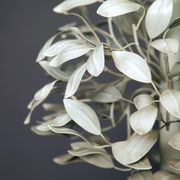 Sergio Terzani enamel laurel leaf floor tree lamp