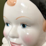 Vintage Pierrot gourmand double-sided lollipop display