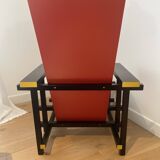 Gerrit T. Rietveld armchair red & blue