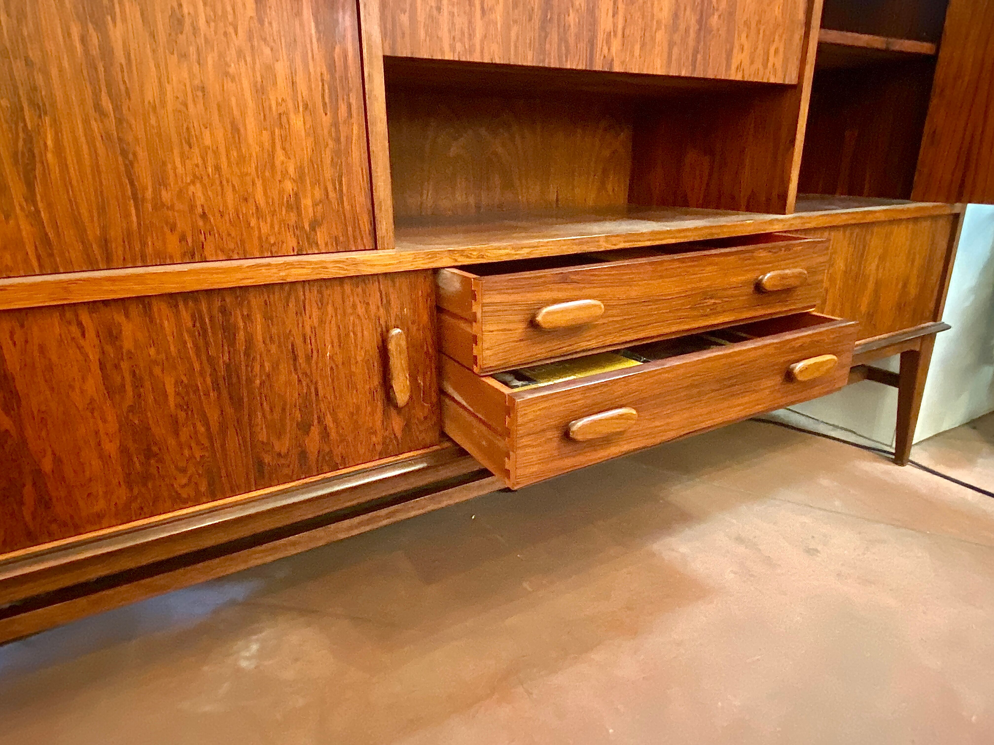 Scandinavian row high rosewood rio for arno circa 60