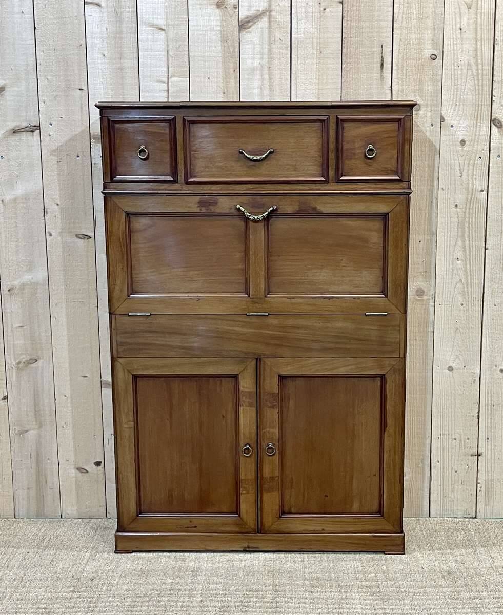 1930s mahogany boat cabin toilet furniture