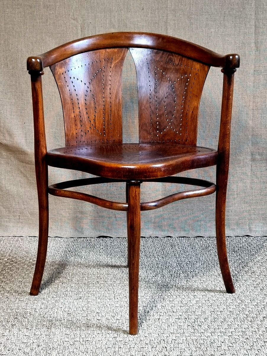 Fauteuil de bureau Thonet n°1 fin XIXe, début XXe