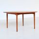 France & Son round dining table in teak Cado Denmark 1960