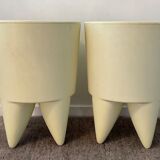 Duo of Bubu stools by Philippe Starck