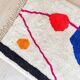 Tapis bérbere tissé en laine naturelle 100cmx200cm
