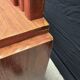 Art Deco buffet by Saddier & Fils in solid rosewood and veneer.