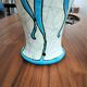 Boch la Louvière art deco lamp in cracked faint lamp