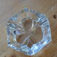 Set of polish crystal ashtrays as of cards