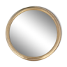 Golden mirror round shape