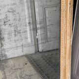 19th century mercury mirror patinated trumeau