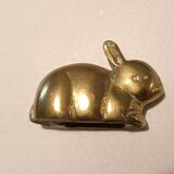 Petit lapin en bronze