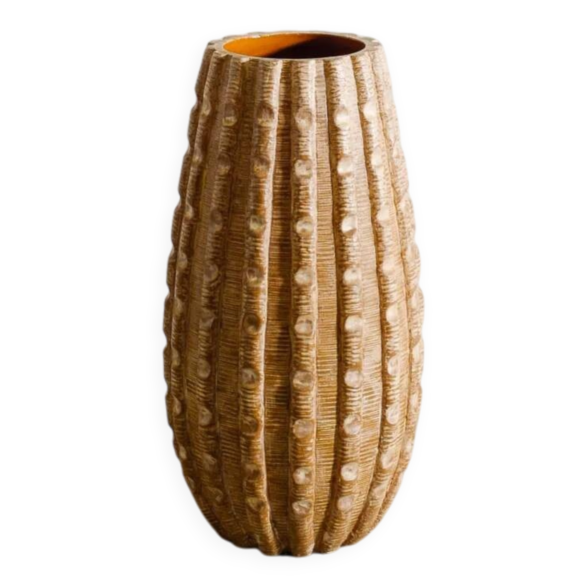 Vintage Swedish Mid Century Ceramic Floor Vase Vicke Lindstrand, 1940s