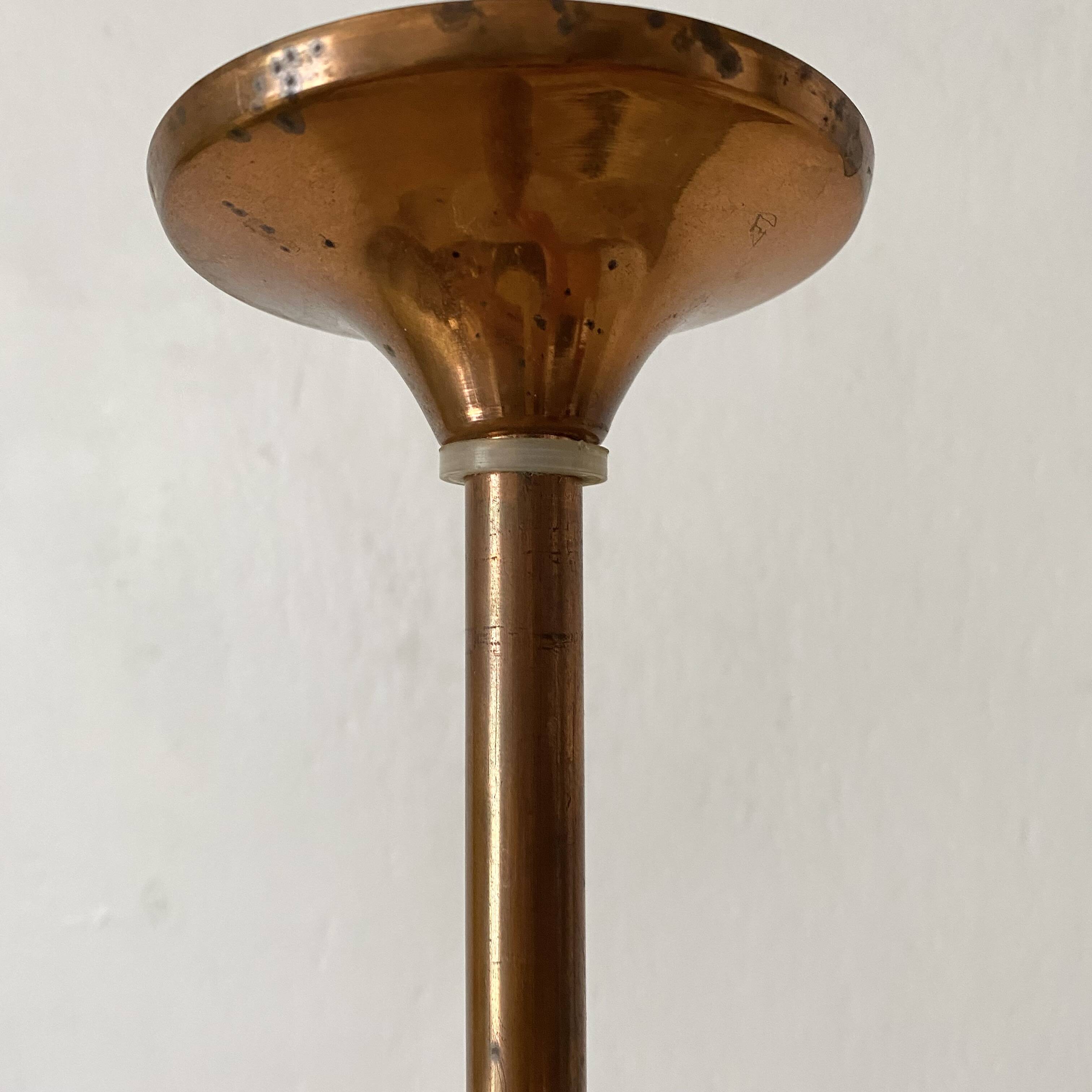 Ezan and Petitot art deco pendant light