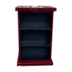 Square plexiglass shelf, burgundy red, david lange vintage 1980