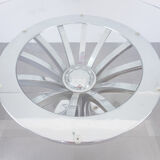 Round table metal metal 1970