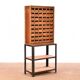Industrial wall cabinet | old cabinet | vintage sorting cabinet