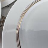 Set of 7 Limoges porcelain dinner plates from Maison Charles Ahrenfeldt