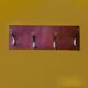 Vintage wall coat rack - 4 hooks
