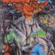 Marc CHAGALL: The Violinist Above the City - Original period poster signed