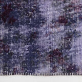 Purple tones vintage patchwork rug 304x215cm