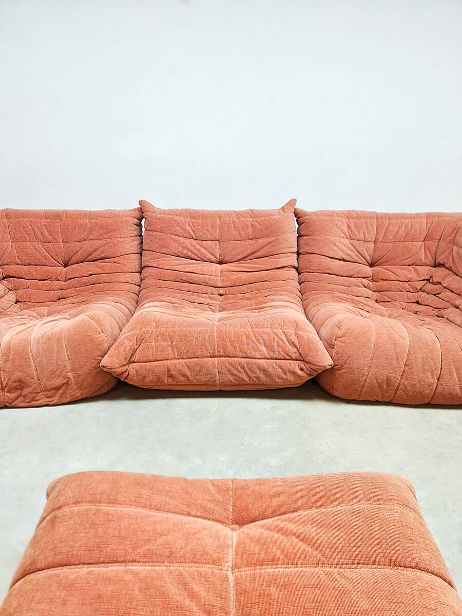 Vintage design Togo modular lounge sofa Michel Ducaroy Ligne Roset 1979