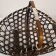 Woven wood basket