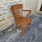 American oak armchair