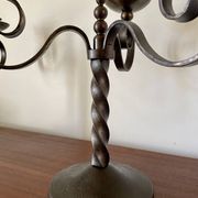 Pair of brutalist candelabra by Charles Piguet 1930
