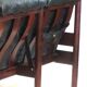 Vintage Scandinavian leather sofa