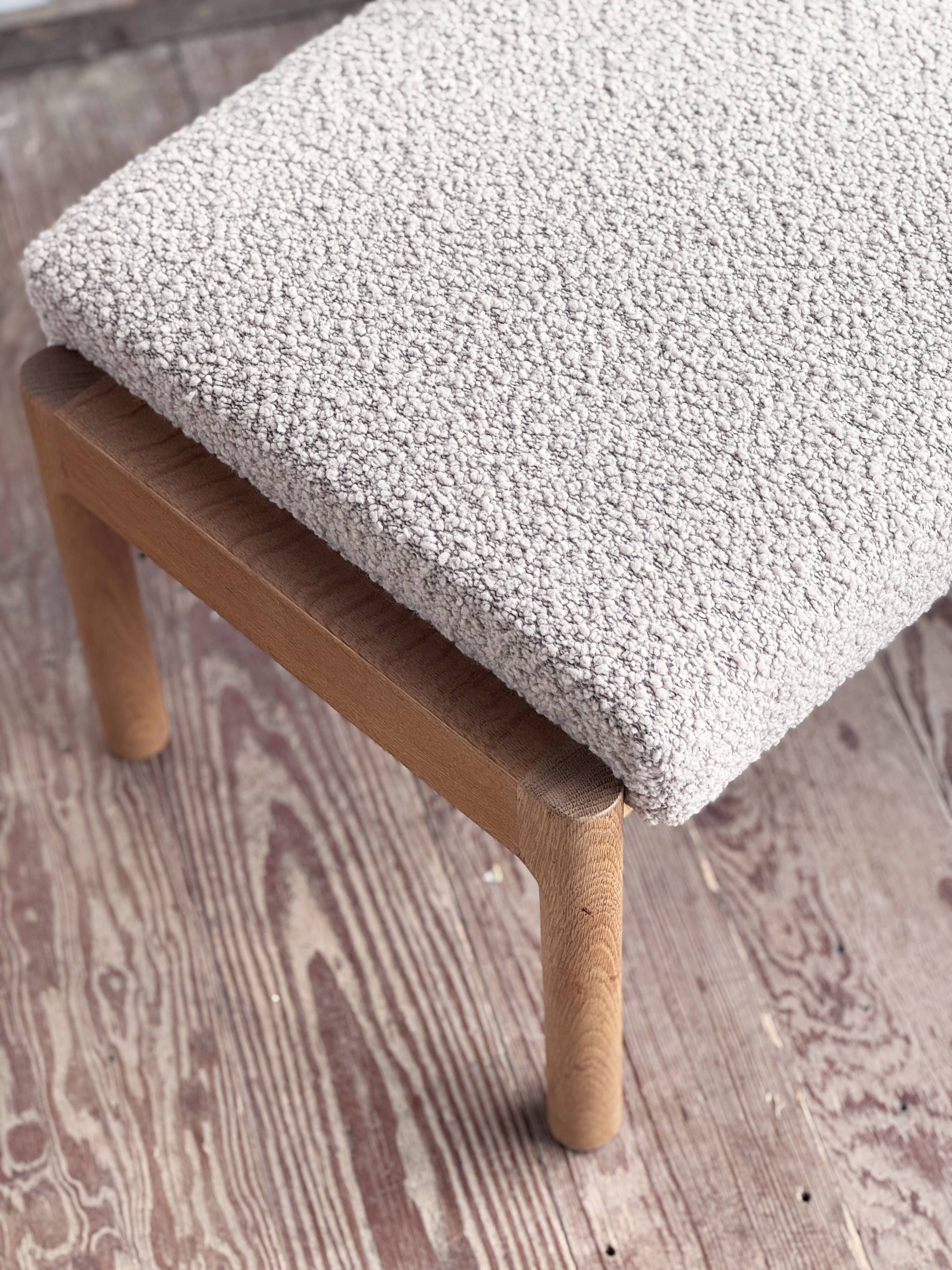 Ottoman danois Mid-Century Design par Ole Wanscher, années 1950