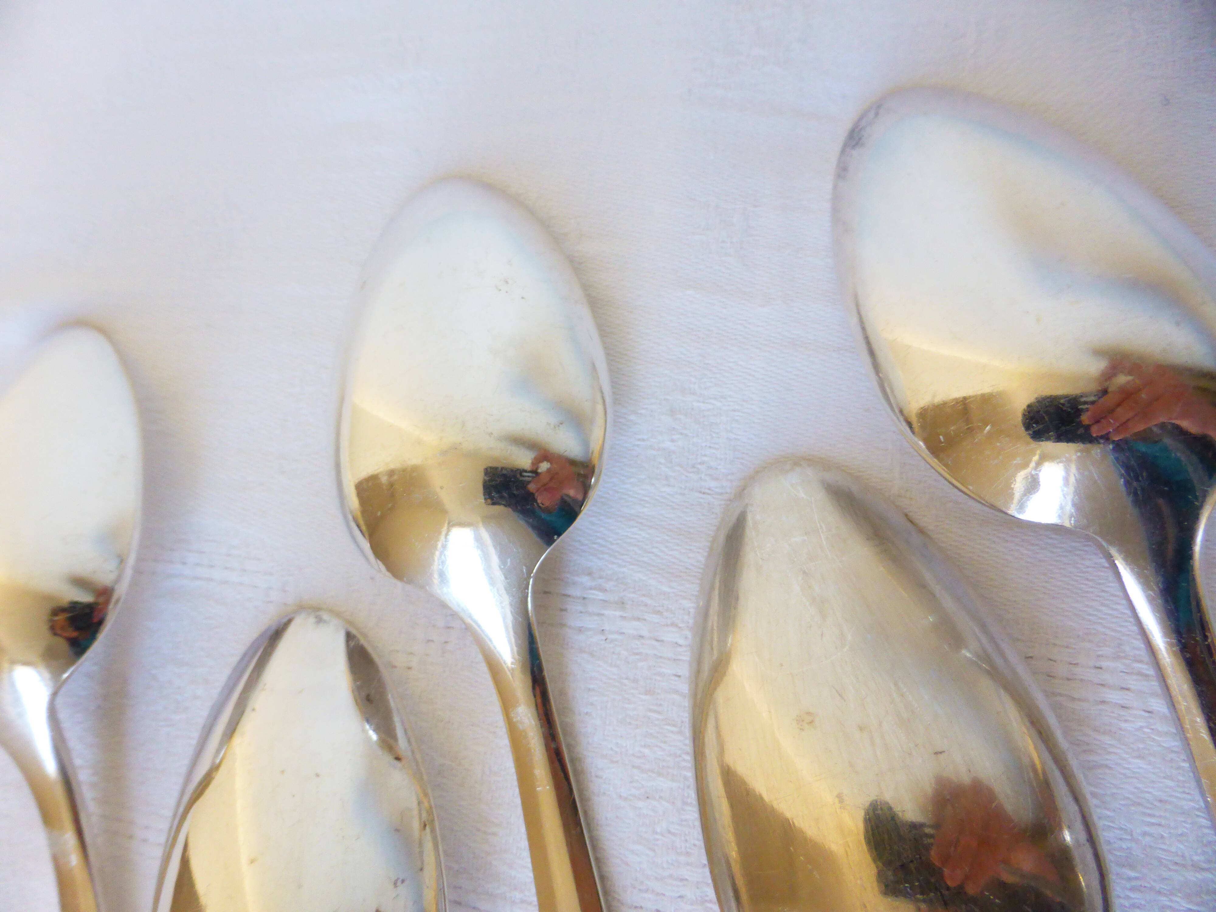 6 Apollo Art Deco style tablespoons 2106237