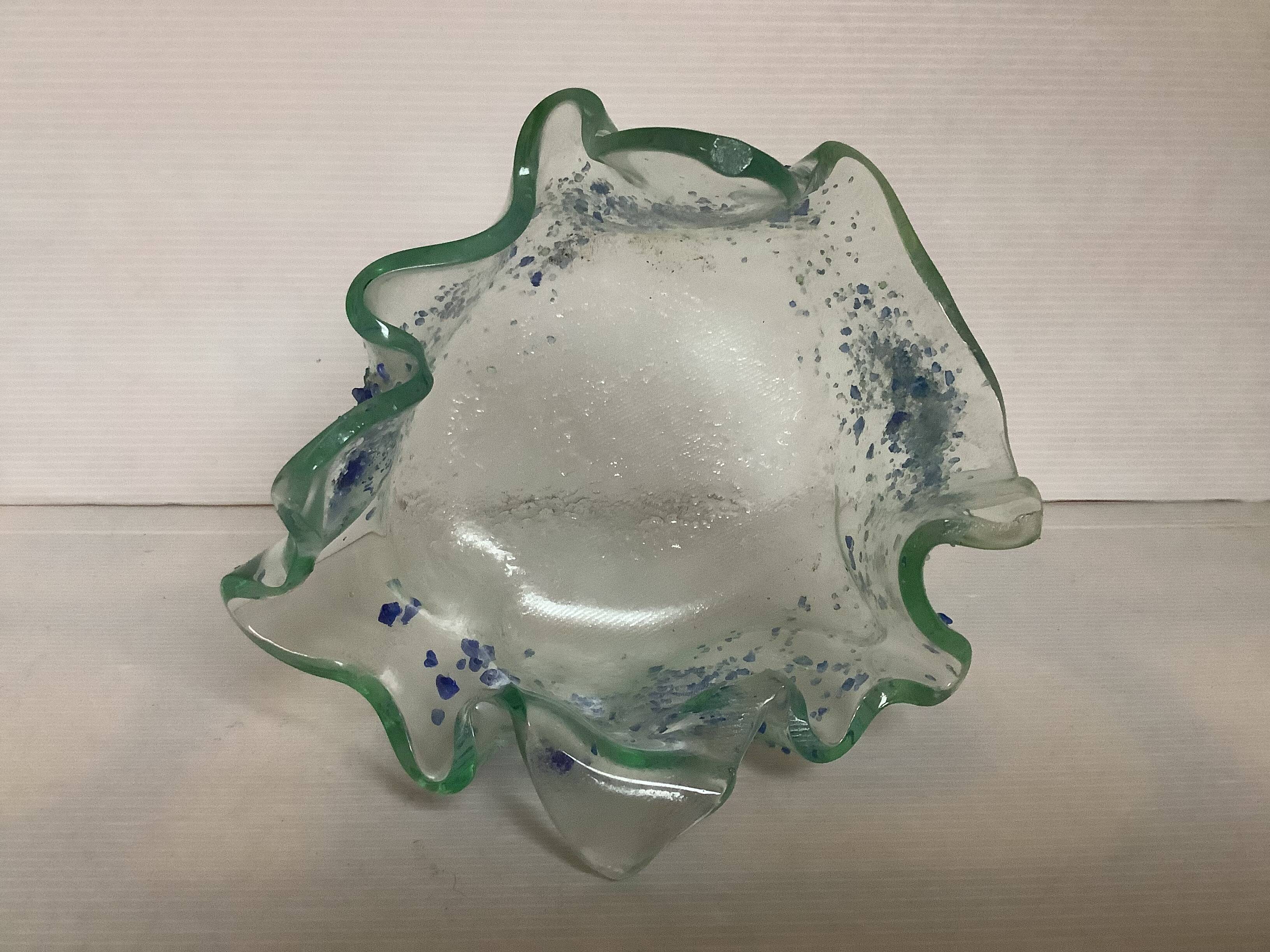Vide poche mouchoir en verre