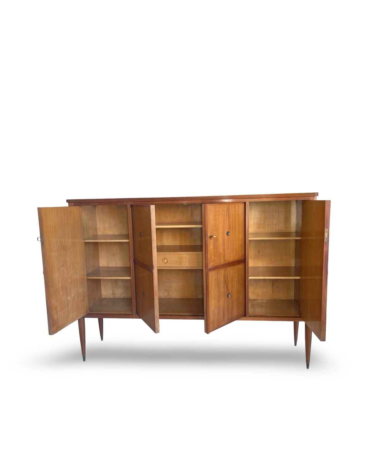 Mid-century modern Italian rosewood sideboard