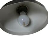 Vintage black chrome floor lamp