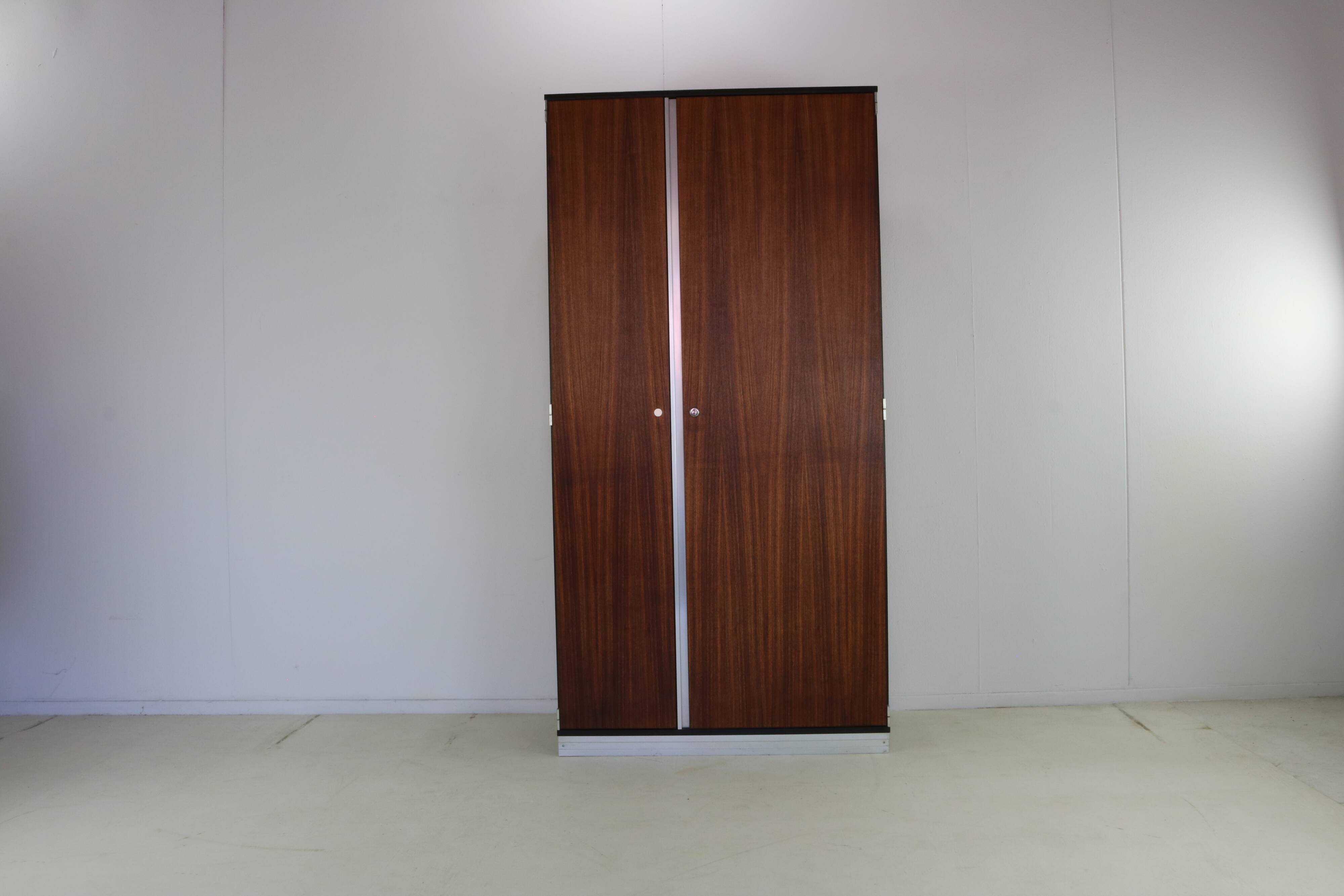 Excellent Italian design office cabinet with coat rack