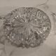 Vintage crystal ashtray