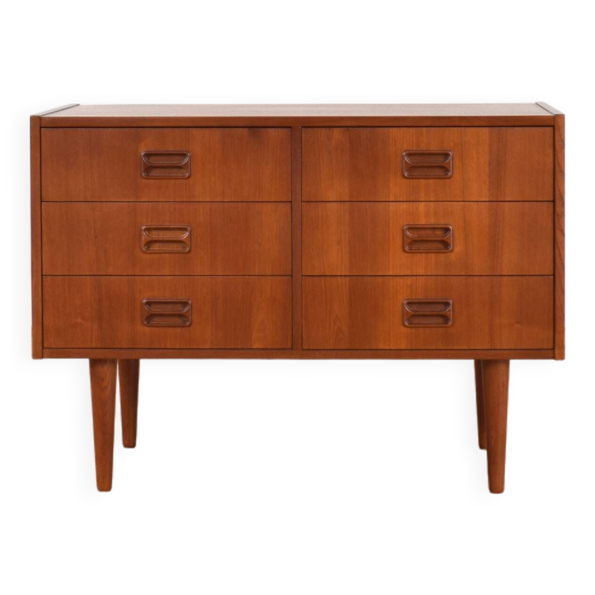 Mid-Century Danish Teak Chest of Drawers, 1960s.